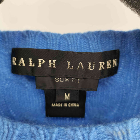ラルフローレン RALPH LAUREN スモールポニー刺繍 ケーブルニット レディース JPN:M