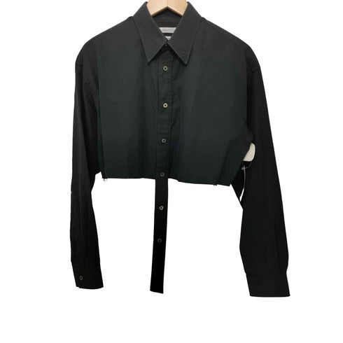 ジョンローレンスサリバン JOHN LAWRENCE SULLIVAN 20SS THOMAS MASON ショート丈長袖シャツ レディース M