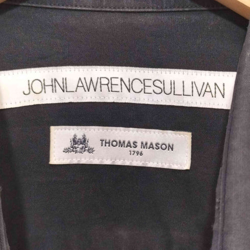 ジョンローレンスサリバン JOHN LAWRENCE SULLIVAN 20SS THOMAS MASON ショート丈長袖シャツ レディース M