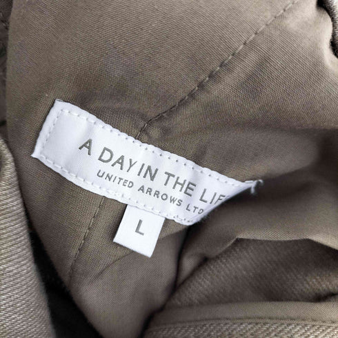 アデイインザライフユナイテッドアローズ A day in the life UNITED ARROWS ウールライク ニットイージーパンツ メンズ JPN:L