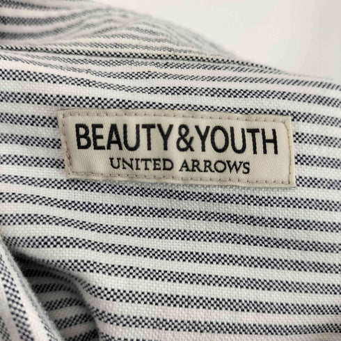 ビューティーアンドユースユナイテッドアローズ BEAUTY & YOUTH UNITED ARROWS キャンディストライプ オックスフォード BD グランデシャツ メンズ JPN:S
