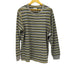 ポップトレーディングカンパニー POP TRADING COMPANY Pop Striped Longsleeve T-Shirt メンズ JPN:L