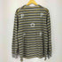 ポップトレーディングカンパニー POP TRADING COMPANY Pop Striped Longsleeve T-Shirt メンズ JPN:L