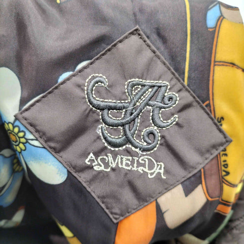 ASMEIDA 裏地総柄 花柄キルティングジャケット レディース JPN:M