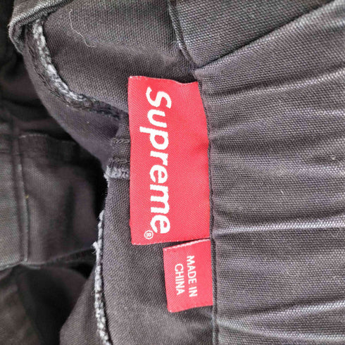 シュプリーム Supreme バックロゴ刺繍ワークパンツ メンズ JPN:M