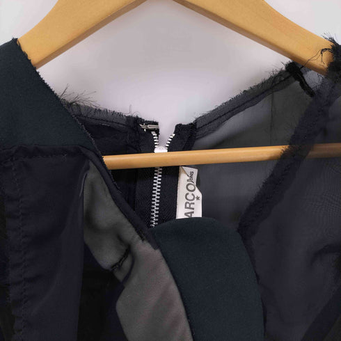 コムデギャルソン COMME des GARCONS 10SS 反骨精神 デザイン シアーノースリーブ Adult Delinquent レディース JPN:S