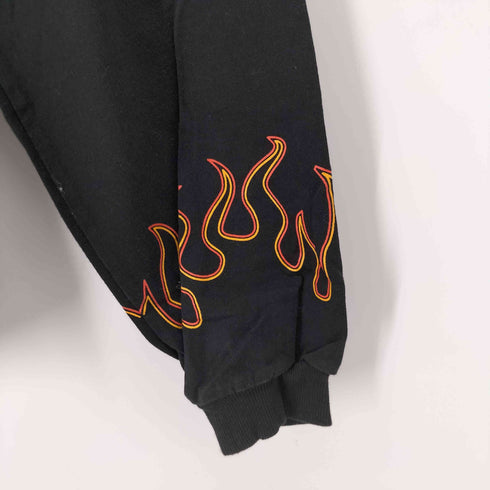 ペルーシュ Perushu 刺繍 クルーネックL/S Tシャツ メンズ LL