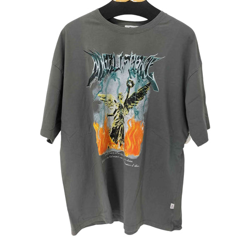 ペルーシュ Perushu ユーズドライクロックTシャツ メンズ LL
