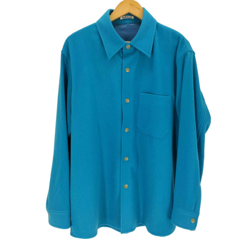 オーラリー AURALEE BRUSHED SUPER FINE WOOL FLANNEL SHIRT メンズ JPN:3