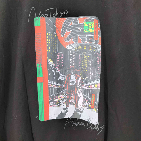 レイジブルー RAGEBLUE KANA SUZUKI neo tokyo ロングスリーブTシャツ メンズ JPN:L