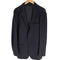 バーバリーブラックレーベル BURBERRY BLACK LABEL ウール混 ピンストライプ 2Bテーラードジャケット メンズ LL