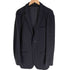 バーバリーブラックレーベル BURBERRY BLACK LABEL ウール混 ピンストライプ 2Bテーラードジャケット メンズ LL