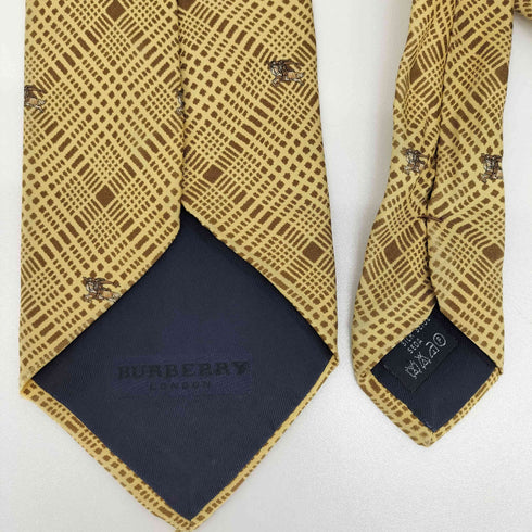 バーバリーロンドン BURBERRY LONDON チェック シルク ネクタイ メンズ