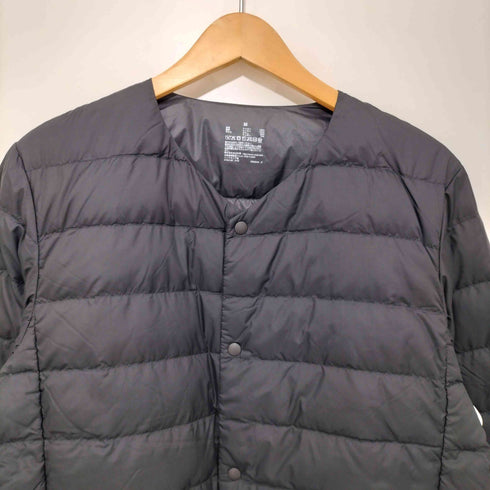 ムジルシリョウヒン 無印良品 23AW 軽量ダウンノーカラージャケット(帯電防止裏地) メンズ JPN:M