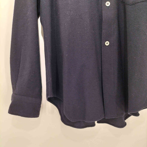 ローブドシャンブルコムデギャルソン robe de chambre COMME des GARCONS AD1999 ウール混 プレーン L/Sシャツ レディース JPN:M