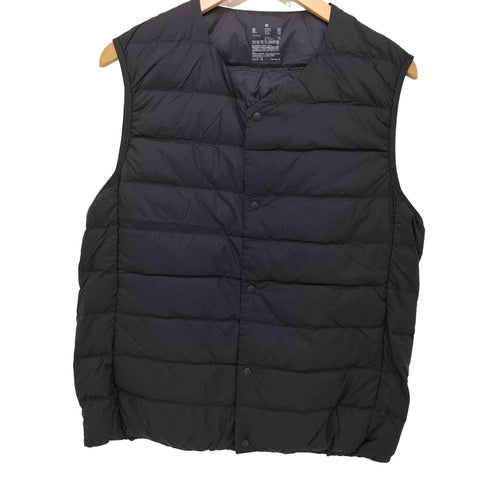 ムジルシリョウヒン 無印良品 23AW 軽量ダウンノーカラーベスト(帯電防止裏地) メンズ JPN:M