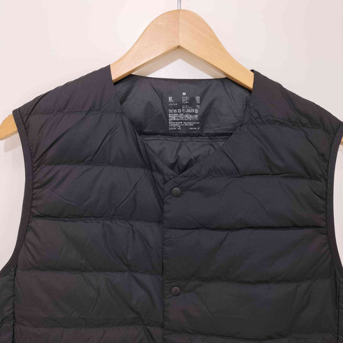 ムジルシリョウヒン 無印良品 23AW 軽量ダウンノーカラーベスト(帯電防止裏地) メンズ JPN:M