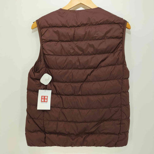 ムジルシリョウヒン 無印良品 23AW 軽量ダウンノーカラーベスト(帯電防止裏地) メンズ JPN:M