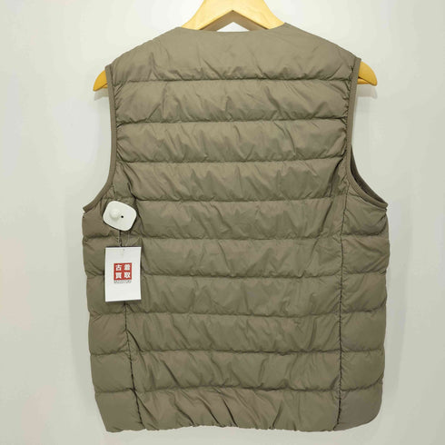 ムジルシリョウヒン 無印良品 23AW 軽量ダウンノーカラーベスト(帯電防止裏地) メンズ JPN:L