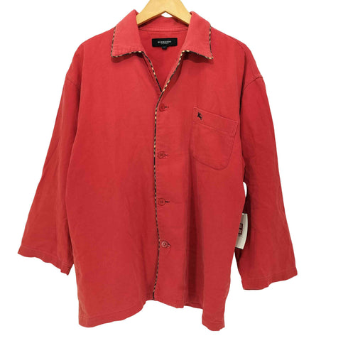 バーバリーロンドン BURBERRY LONDON ノバチェック L/S パジャマシャツ メンズ JPN:M