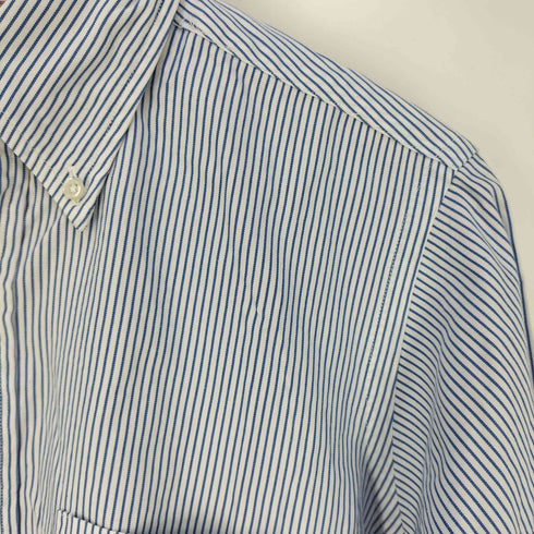 ブルックスブラザーズ BROOKS BROTHERS USA製 ストライプ コットン ボタンダウンシャツ メンズ 14 1/2-4