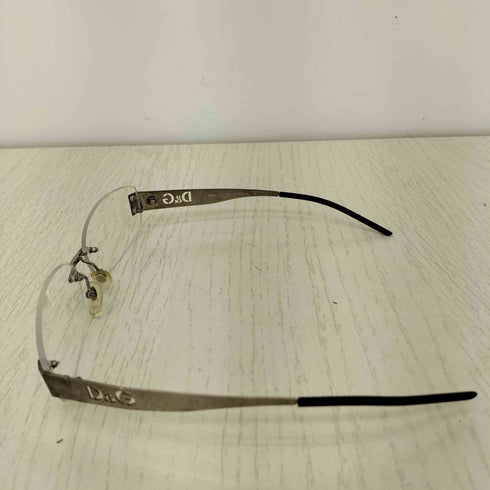 ドルチェアンドガッバーナ DOLCE&GABBANA クリアレンズ リムレスメガネ メンズ 58□14 135