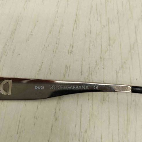 ドルチェアンドガッバーナ DOLCE&GABBANA クリアレンズ リムレスメガネ メンズ 58□14 135