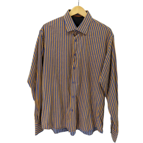 BD L/S ストライプシャツ メンズ import:XL