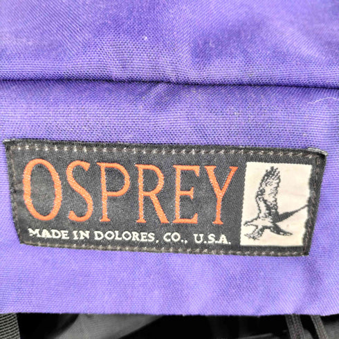 オスプレー OSPREY 90s 旧ロゴ USA製 VECTOR ONE ARIEL バックパック メンズ M