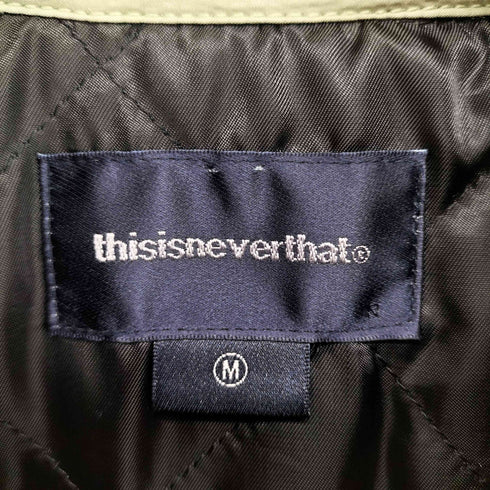 ディスイズネバーザット thisisneverthat Quilted Shirt Jacket メンズ JPN:M