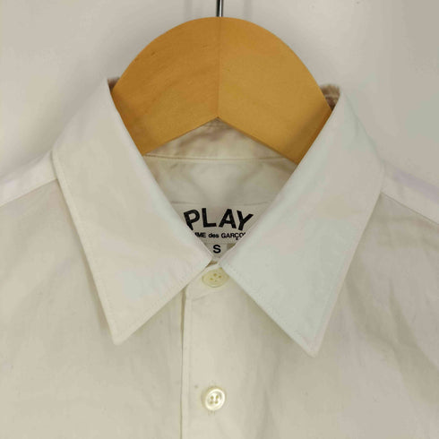 プレイコムデギャルソン PLAY COMME des GARCONS ハート刺繍 シャツ レディース JPN:S