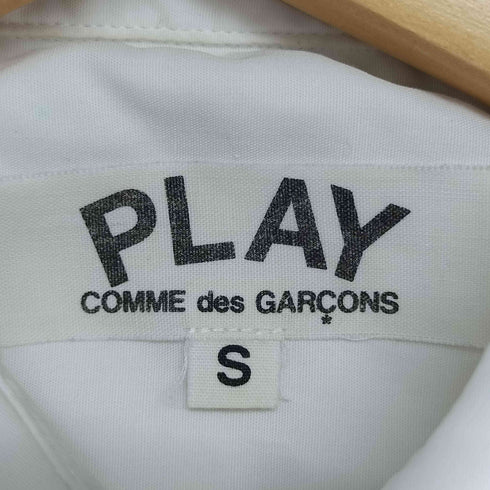 プレイコムデギャルソン PLAY COMME des GARCONS ハート刺繍 シャツ レディース JPN:S