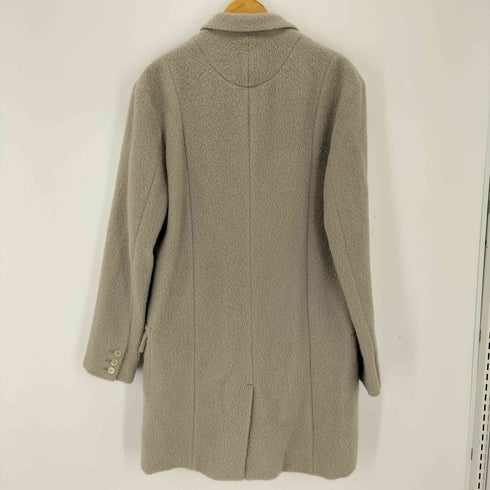 ジュリアンデイヴィッド Julien David アルパカ混 シャギーダブルコート メンズ JPN:M