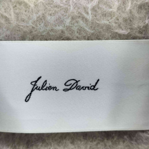 ジュリアンデイヴィッド Julien David アルパカ混 シャギーダブルコート メンズ JPN:M