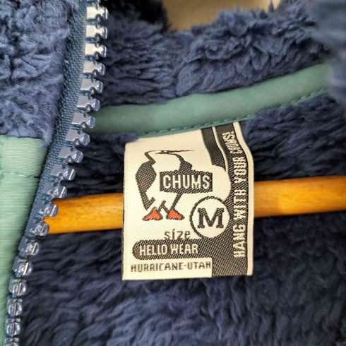 チャムス CHUMS lmo Fleece Full Zip Parka エルモフリース フルジップパーカー メンズ JPN:M