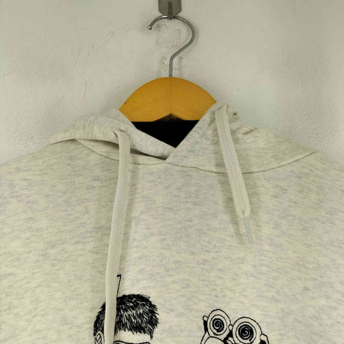 デザインティーシャツストアグラニフ Design Tshirts Store graniph フロント刺繍プルオーバーパーカー メンズ JPN:S