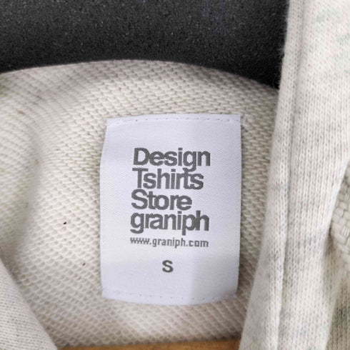 デザインティーシャツストアグラニフ Design Tshirts Store graniph フロント刺繍プルオーバーパーカー メンズ JPN:S
