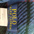 ポロラルフローレン POLO RALPH LAUREN MADE IN ITLAY ウールチェックマフラー メンズ