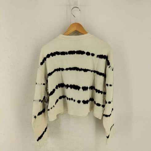 ザラ ZARA タイダイ クロップド クルーネックカットソー レディース import:L