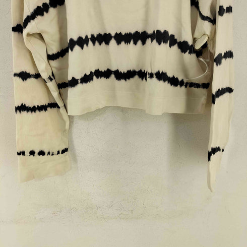 ザラ ZARA タイダイ クロップド クルーネックカットソー レディース import:L