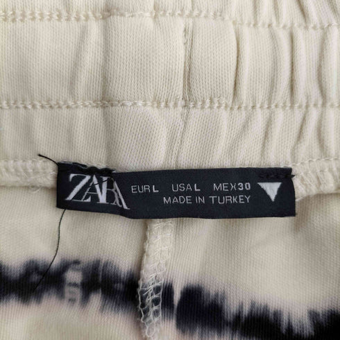 ザラ ZARA タイダイ バックスリットスカート レディース L