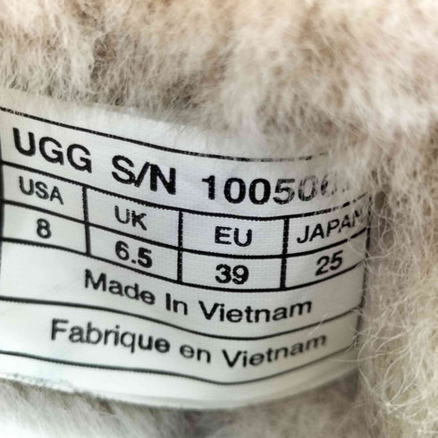 アグ UGG リボンファームートンブーツ レディース 25