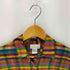 California Style マルチカラーレギュラーカラーシルクシャツ レディース JPN:M