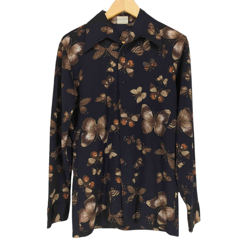 シアーズ Sears KINGS ROAD 総柄開襟シャツ メンズ import:M