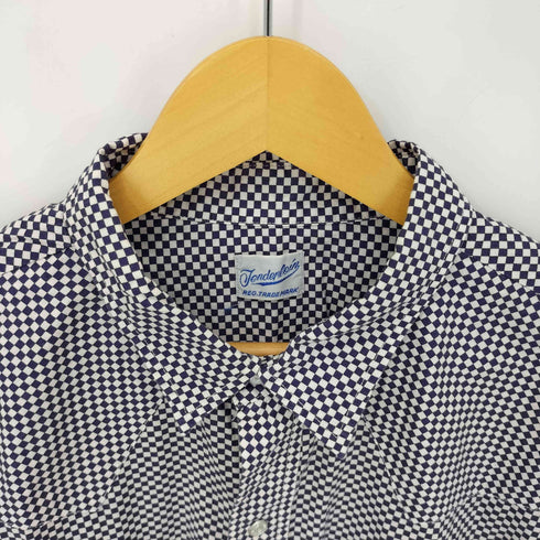 テンダーロイン TENDERLOIN T-SADDLEMAN-SHT チェッカーフラッグ ウエスタンシャツ メンズ JPN:L