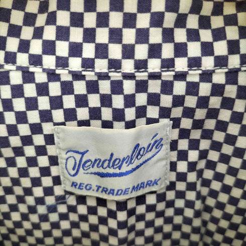 テンダーロイン TENDERLOIN T-SADDLEMAN-SHT チェッカーフラッグ ウエスタンシャツ メンズ JPN:L