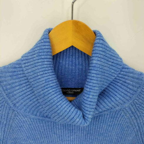 ACQUA LIMONE ハイネックニットワンピース レディース