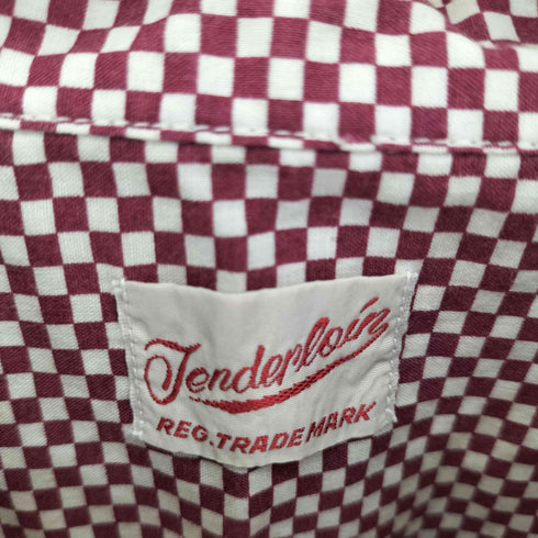 テンダーロイン TENDERLOIN T-SADDLEMAN-SHT チェッカーフラッグ ウエスタンシャツ メンズ JPN:L