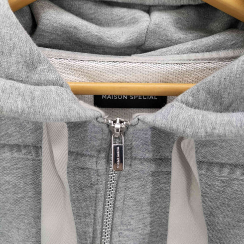 メゾンスペシャル MAISON SPECIAL Front Zip Short Hoodie レディース FREE