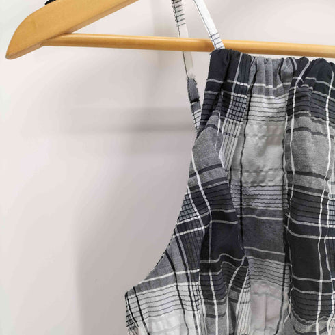 メゾンスペシャル MAISON SPECIAL Checked Shirring Bustier レディース FREE